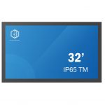 32-Inch IP65 High Brightness Touchscreen Monitor front