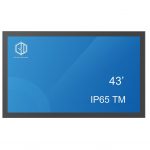 43-Inch IP65 High Brightness Touchscreen Monitor front