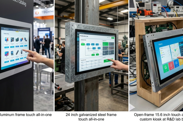 Comparative Analysis of Touchscreen Frame Types